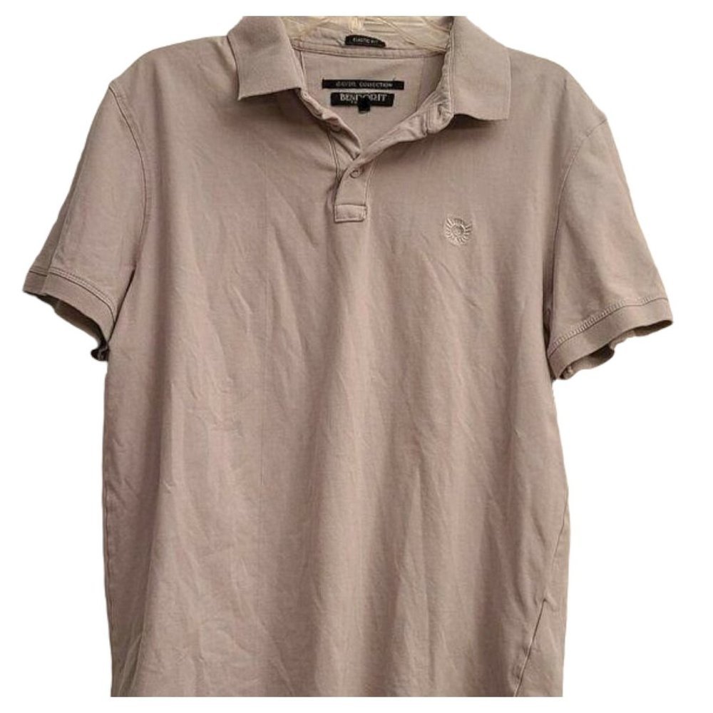 Bendorff Men's Silver Collection Elastic Fit Tee Polo Shirt